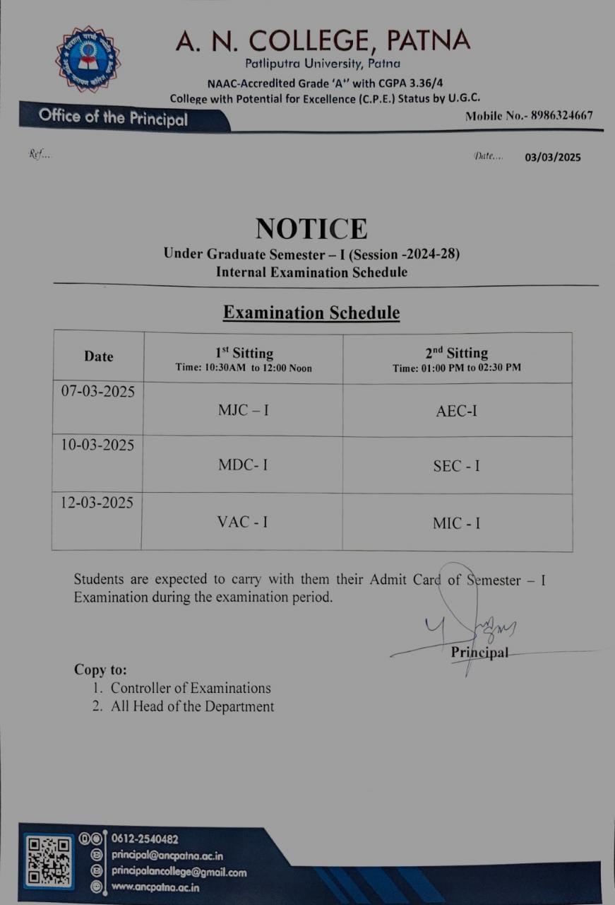 Notice