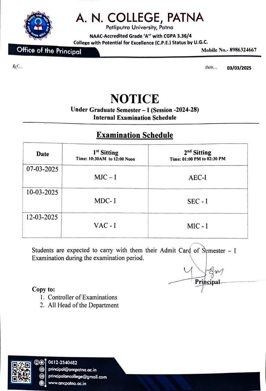 Notice