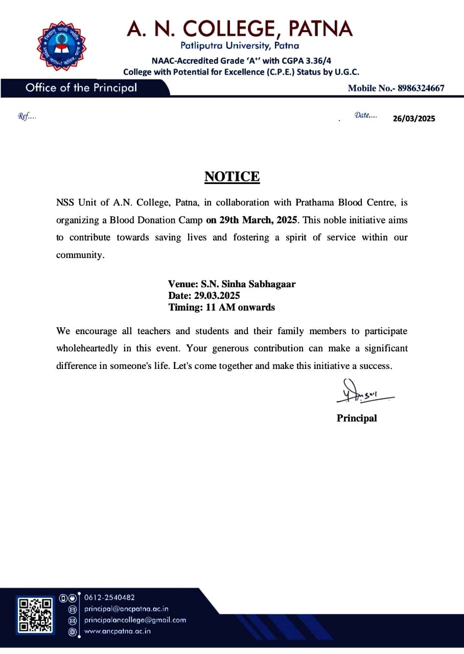 Notice